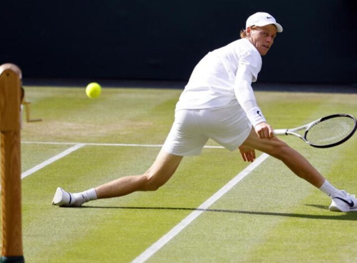 sinner a wimbledon