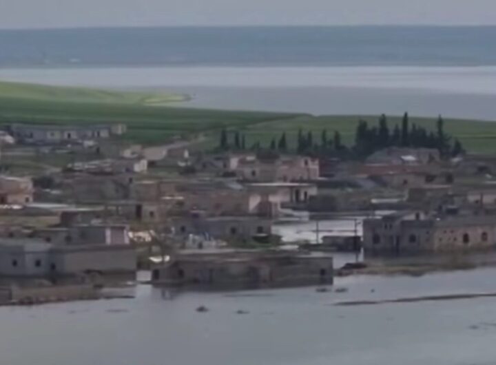 Villaggio sommerso in Siria