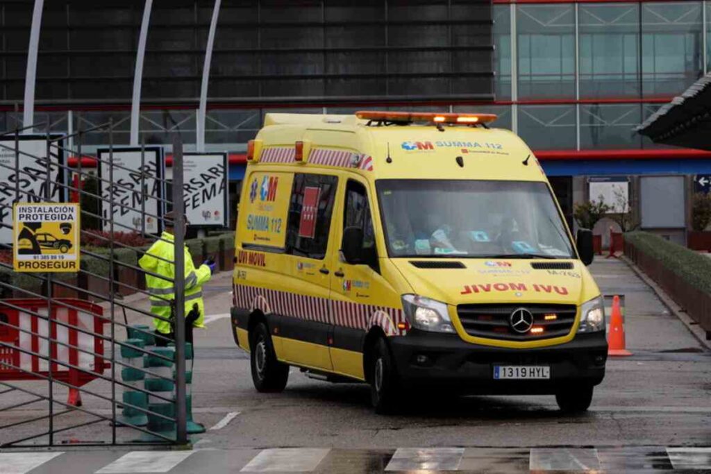 Un'ambulanza spagnola
