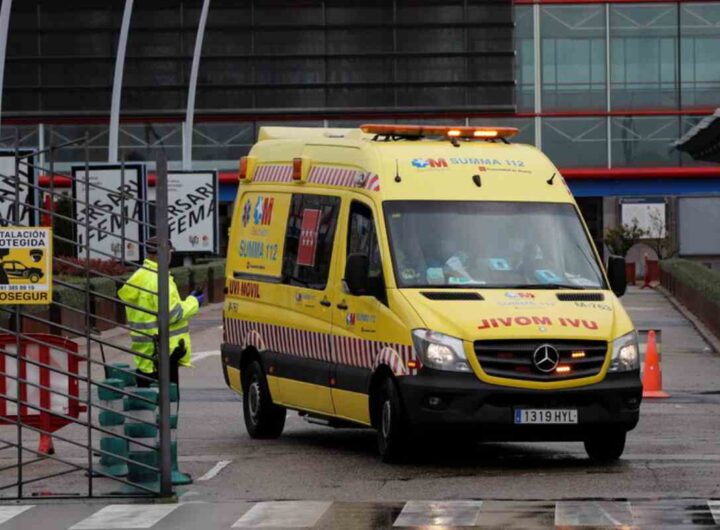 Un'ambulanza spagnola