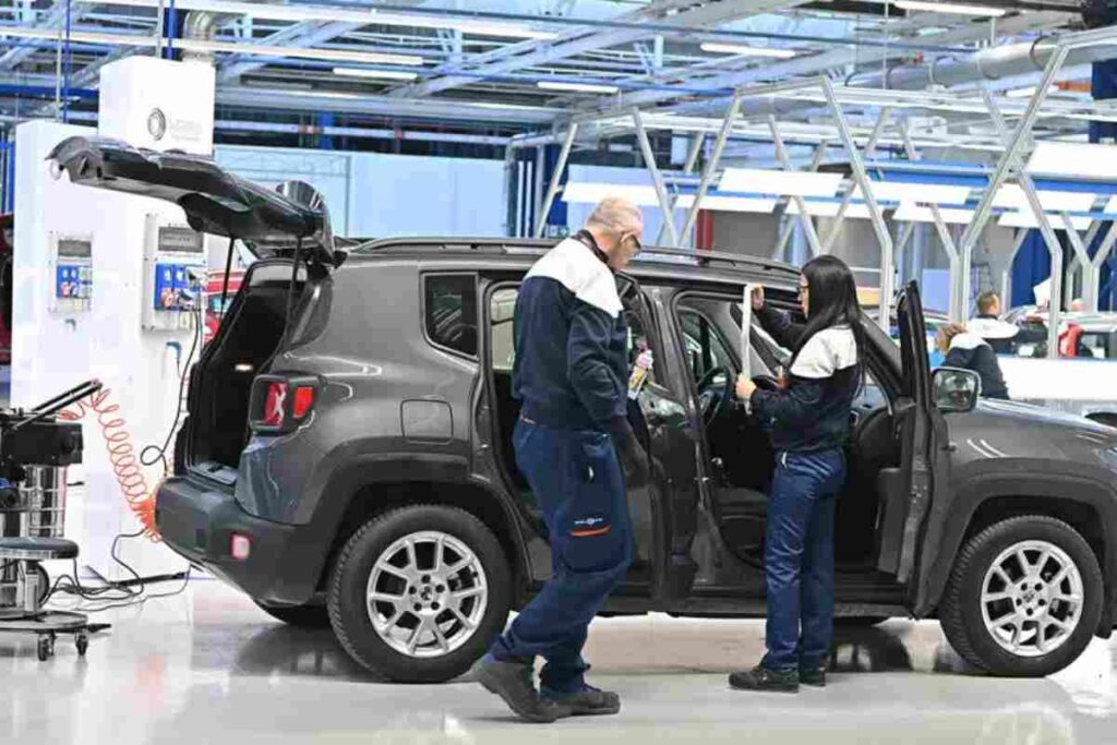 Una Jeep del gruppo Stellantis