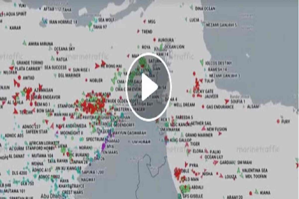 Timelapse Stretto di Hormuz