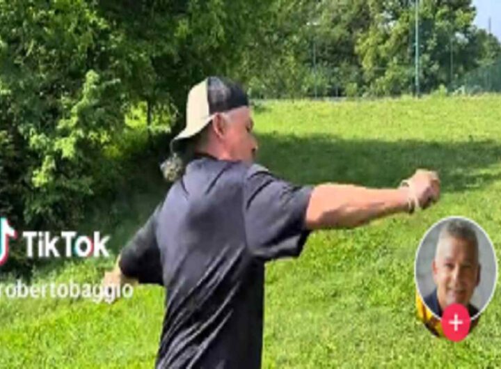 Roberto Baggio su Tik Tok