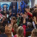 Trump risponde ai giornalisti