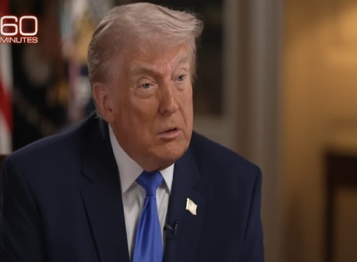 Trump nell'intervista 60 Minuti