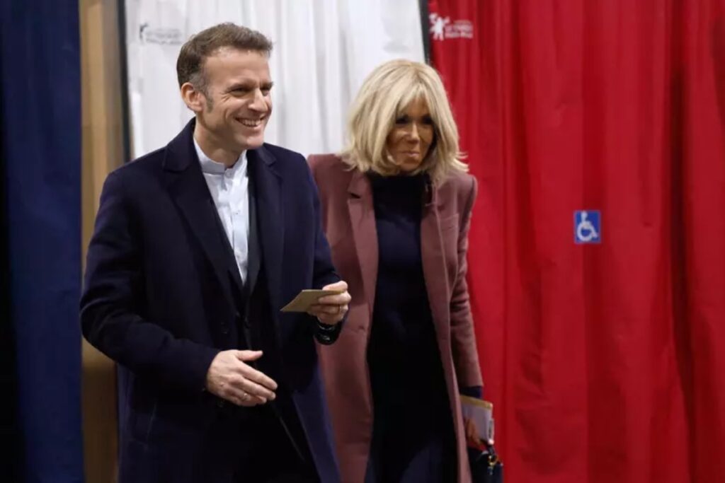 emmanuel e brigitte macron
