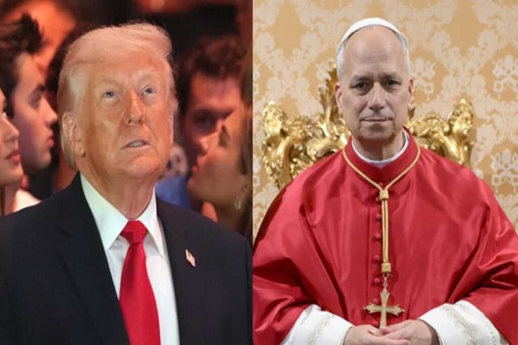 Trump e Papa Leone