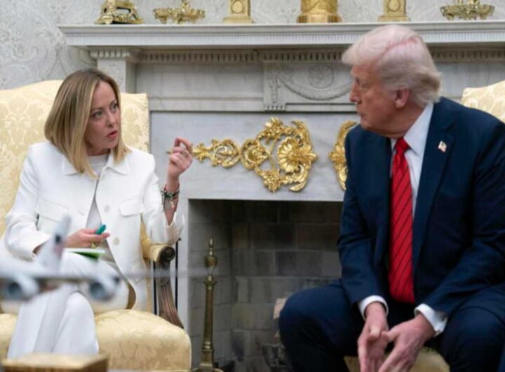 Trump insieme alla Meloni