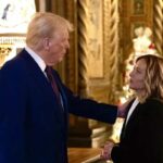 Trump con la Meloni