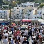 Turisti a Capri