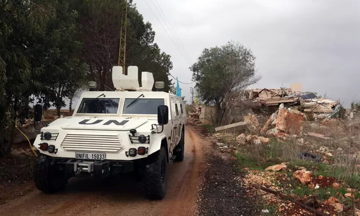 Dei mezzi dell'Unifil in Libano
