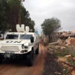 Dei mezzi dell'Unifil in Libano