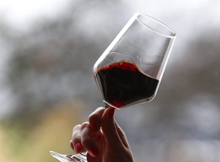 Un bicchiere di vino