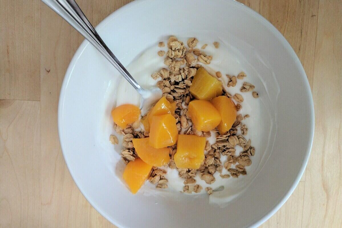 yogurt per colazione