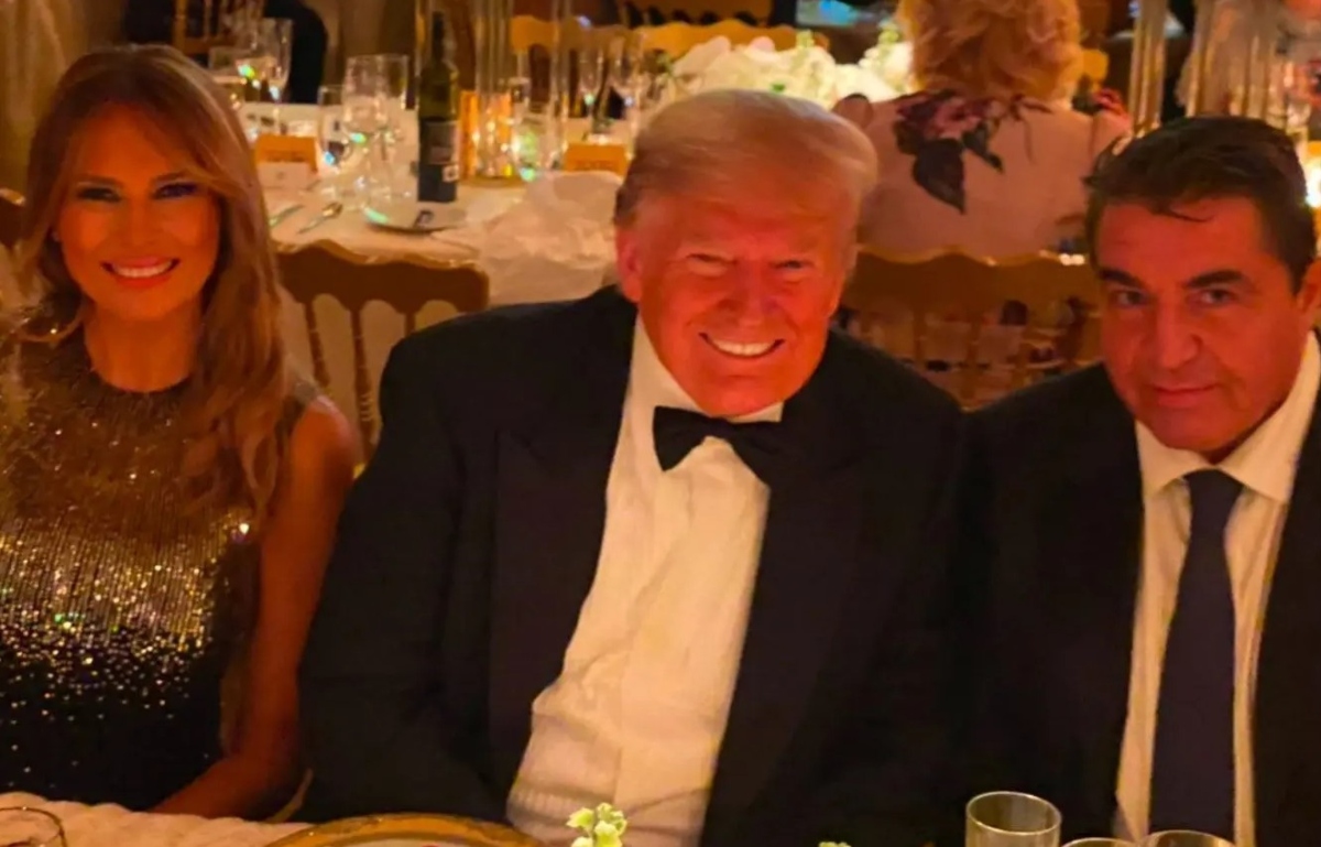 zampolli melania e donad trump