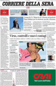 La rassegna stampa e le prime pagine dei giornali di oggi 13 maggio