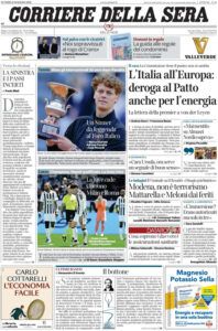 La rassegna stampa e le prime pagine dei giornali di oggi 18 maggio