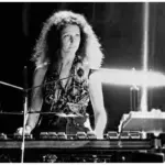 Ruth Underwood, la straordinaria vibrafonista di Frank Zappa, durante un concerto