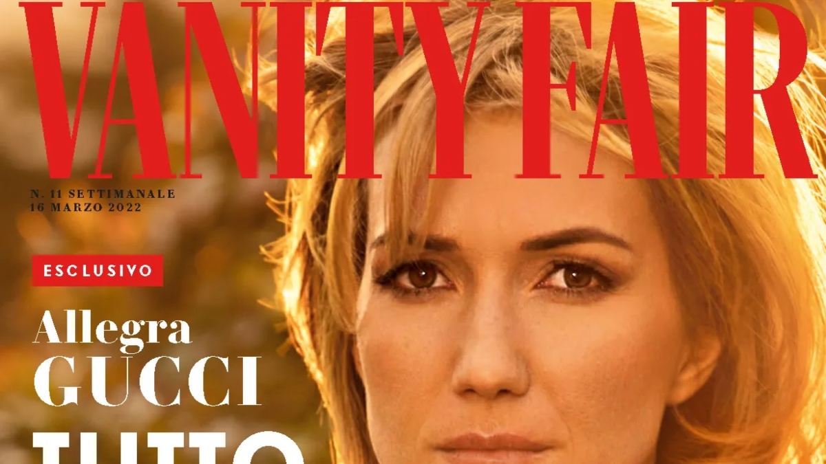allegra gucci sulla copertina di vanity fair