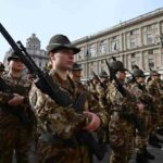 Gli alpini a Genova
