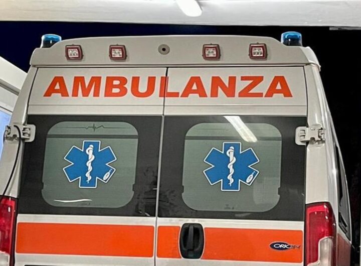 Un'ambulanza