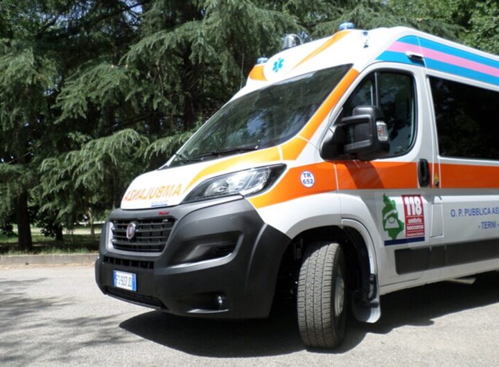 Un'ambulanza