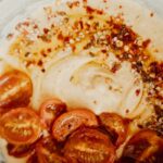 antipasto cremoso con ricotta e pomodorini
