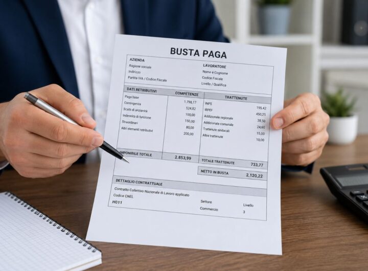 busta paga maggio 2026