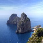Uno scorcio dell'isola di Capri