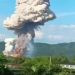Esplosione fabbrica fuochi d'artificio in Cina