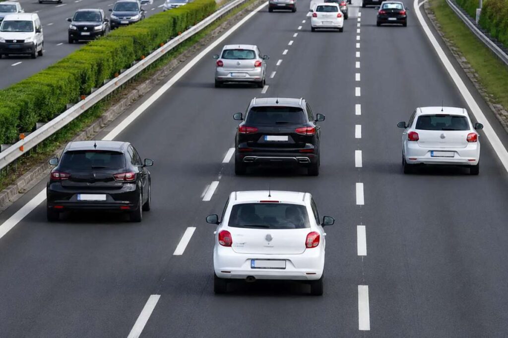 corsia centrale autostrada