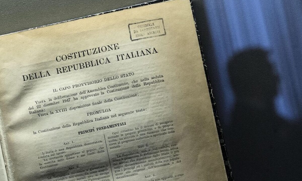 La Costituzione italiana