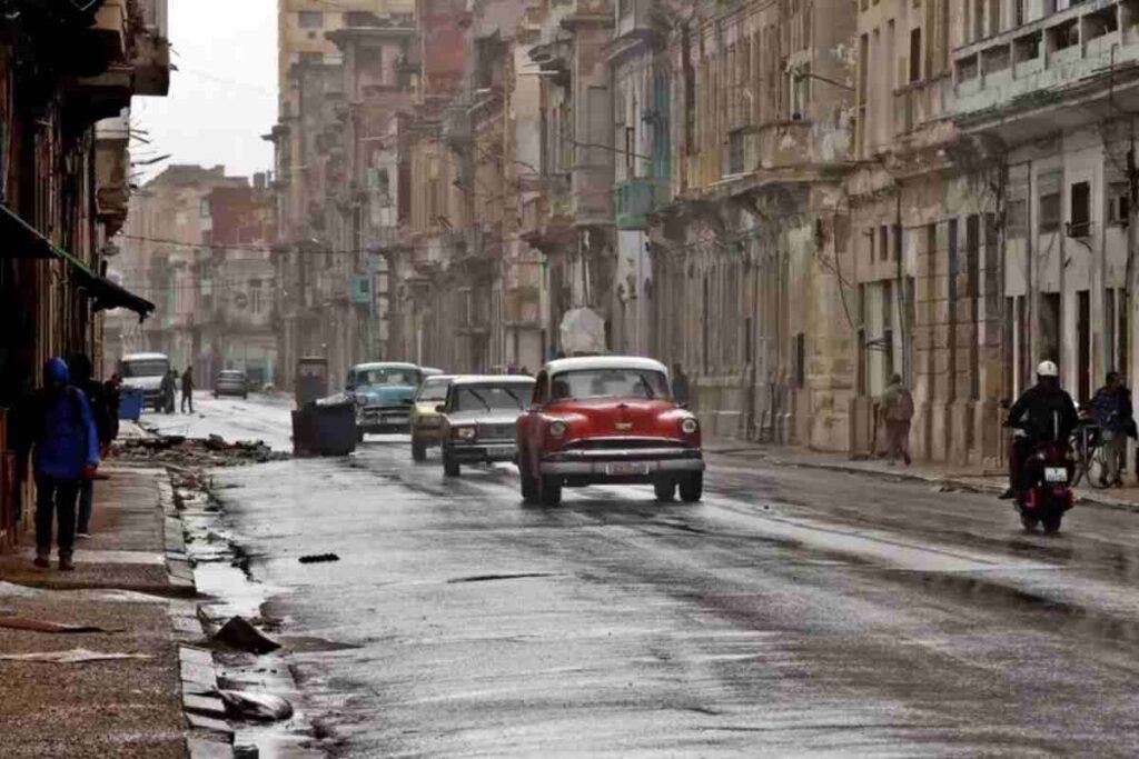 Una strada di Cuba
