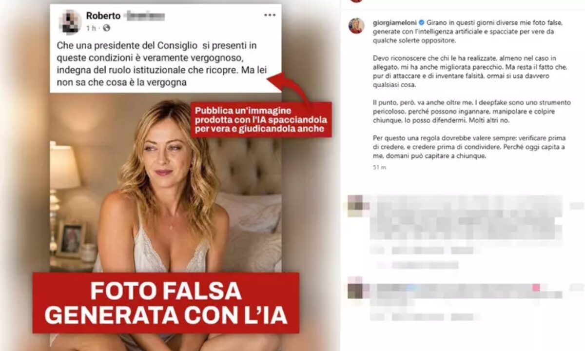 giorgia meloni deepfake