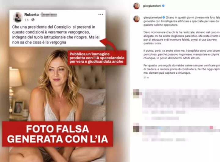 giorgia meloni deepfake