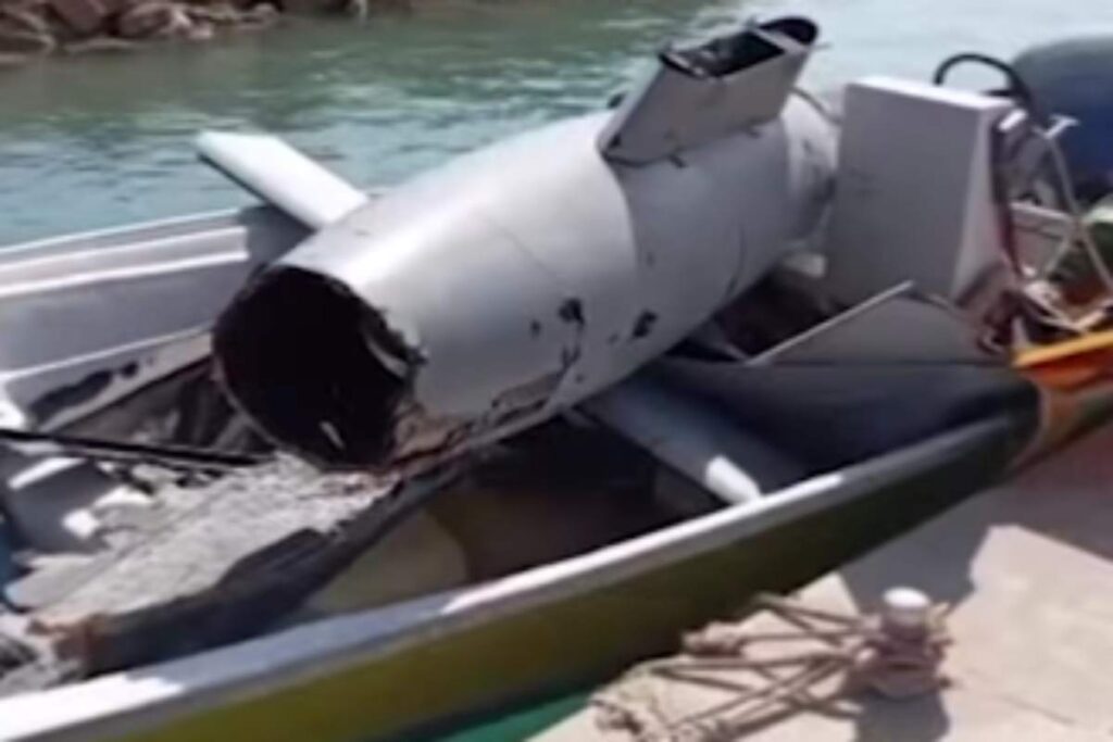 Drone abbattuto