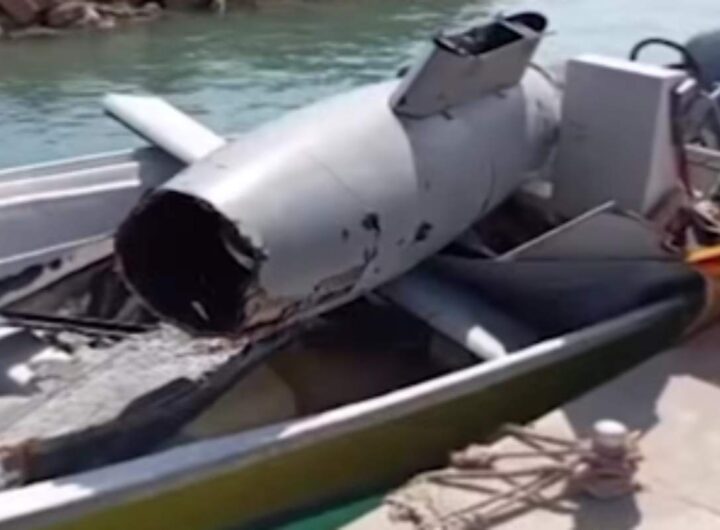Drone abbattuto