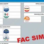 scheda elettorale fac simile