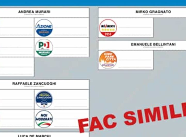 scheda elettorale fac simile