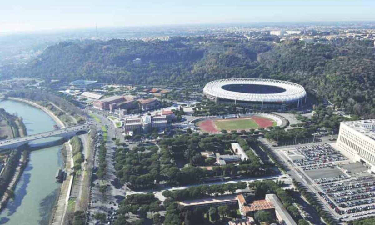 foro italico roma dall'alto