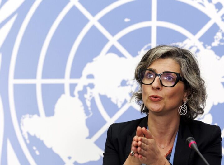 La relatrice ONU Francesca Albanese