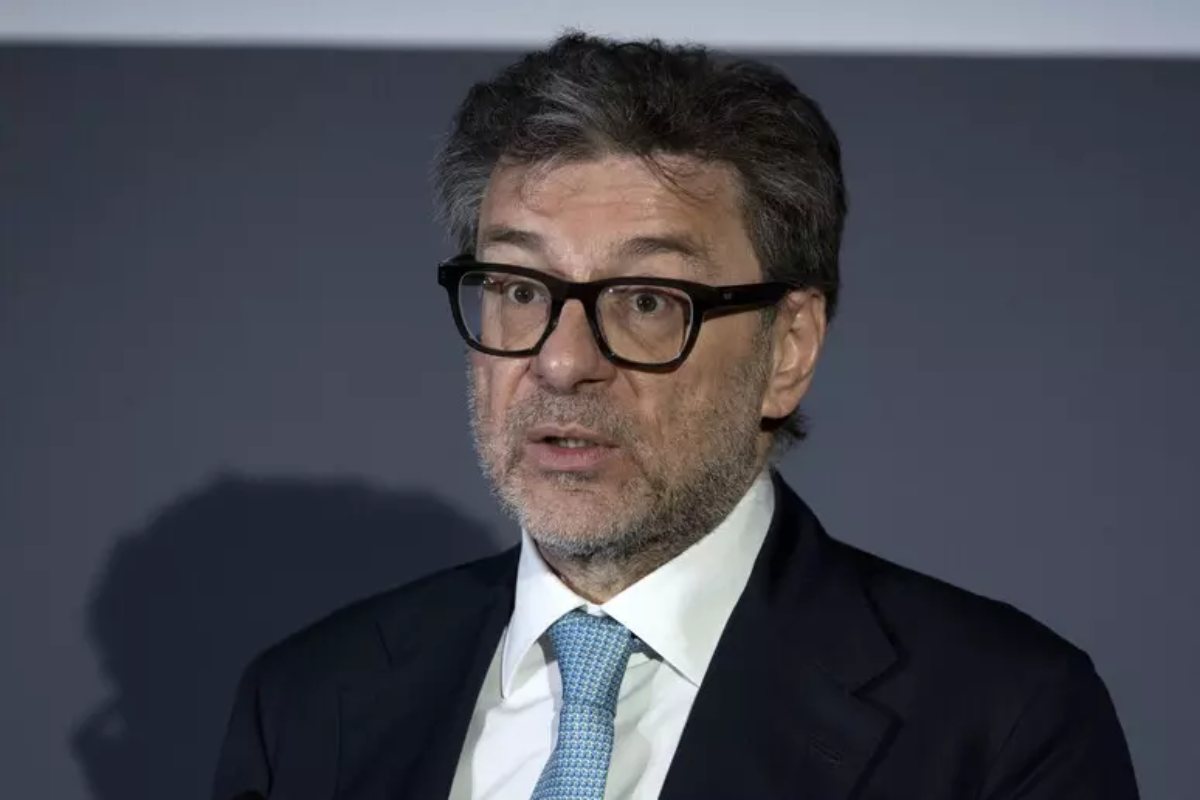 Il ministro Giorgetti