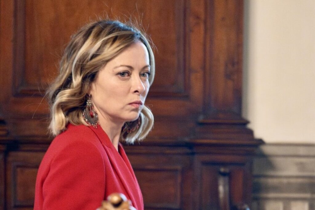 La premier Giorgia Meloni