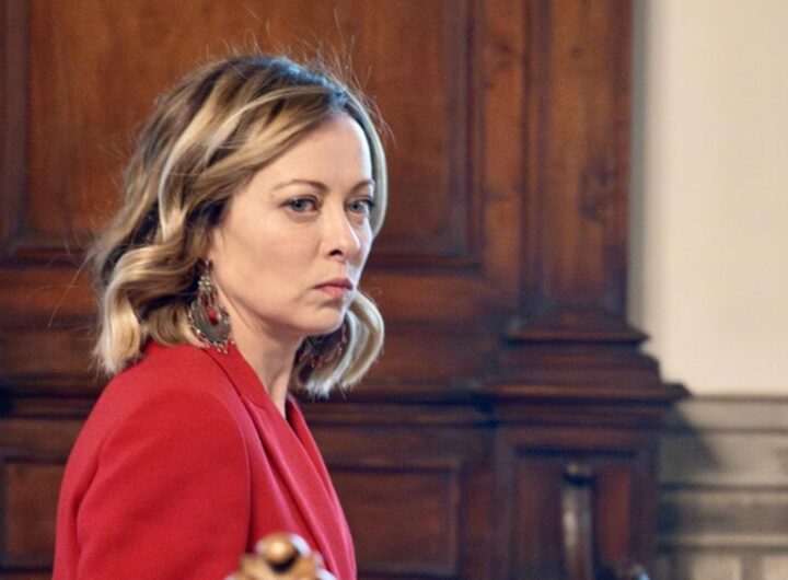 La premier Giorgia Meloni
