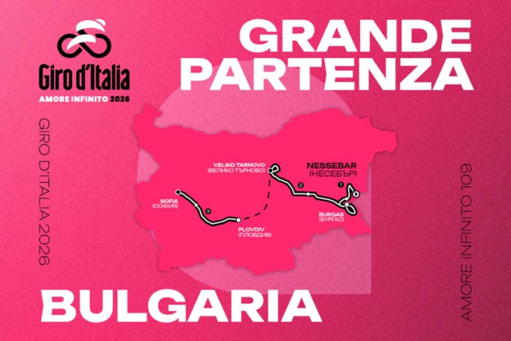 giro d'italia partenza bulgaria