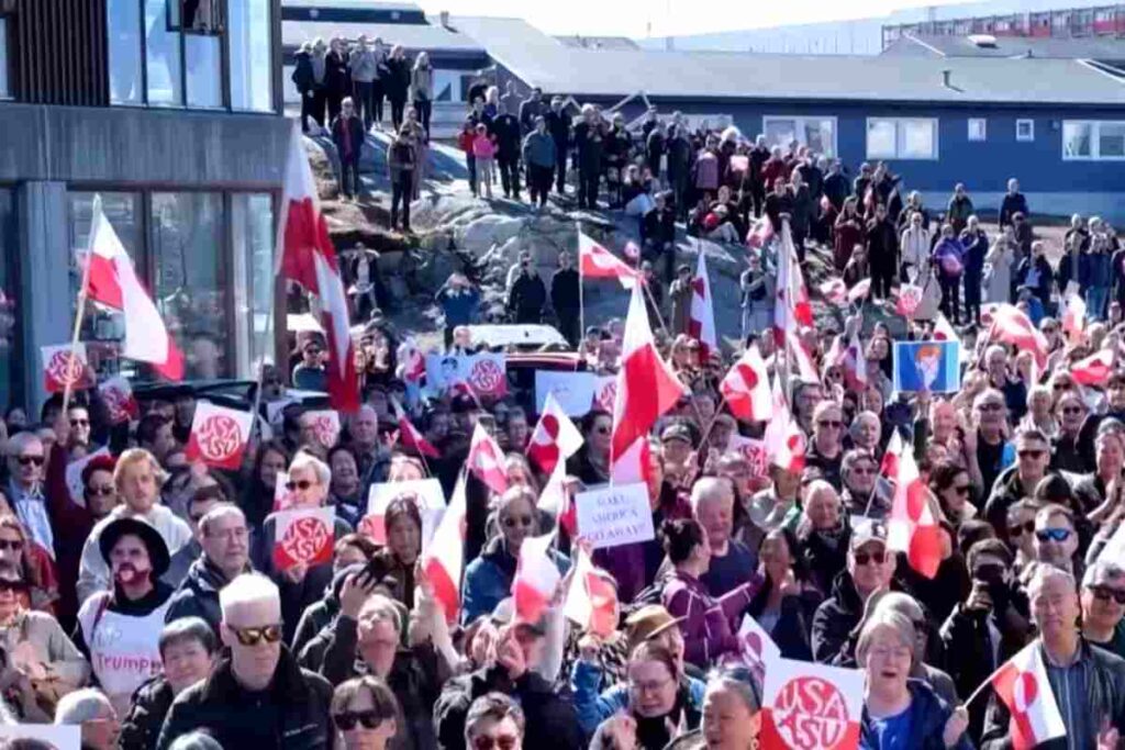 Protesta a Nuuk