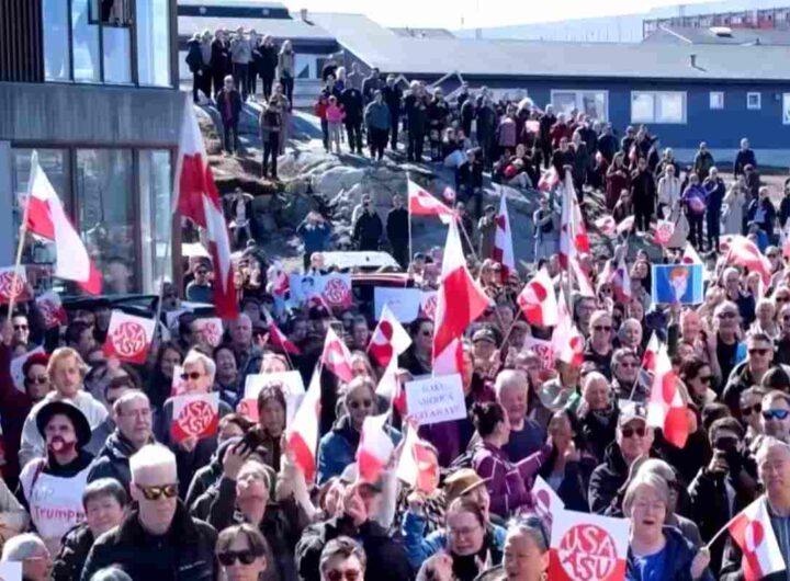 Protesta a Nuuk