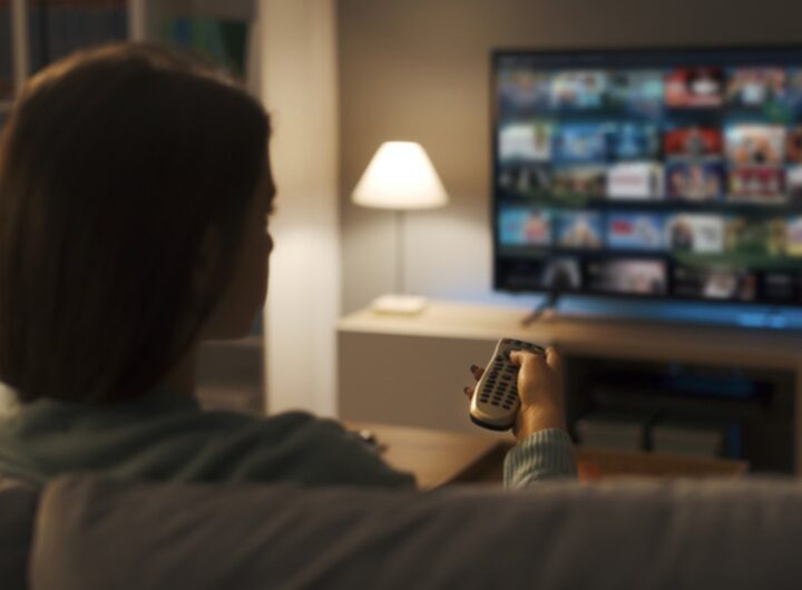 guardare la tv