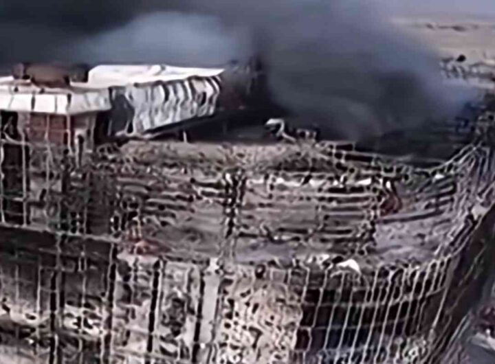 Iran, incendio in un centro commerciale