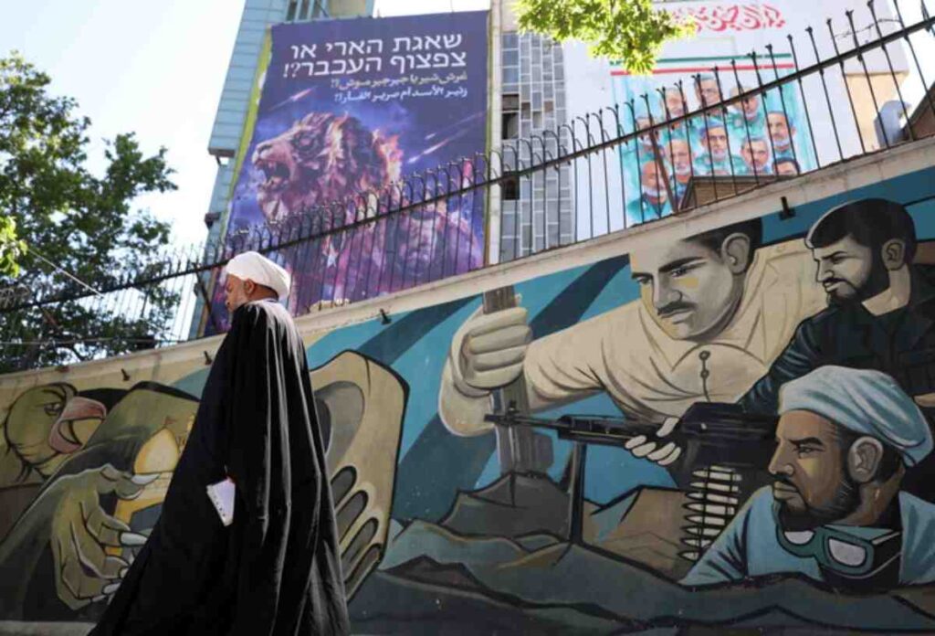 Una strada dell'Iran